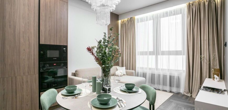 2-комнатной квартира, 42.1 м², этаж 1/9