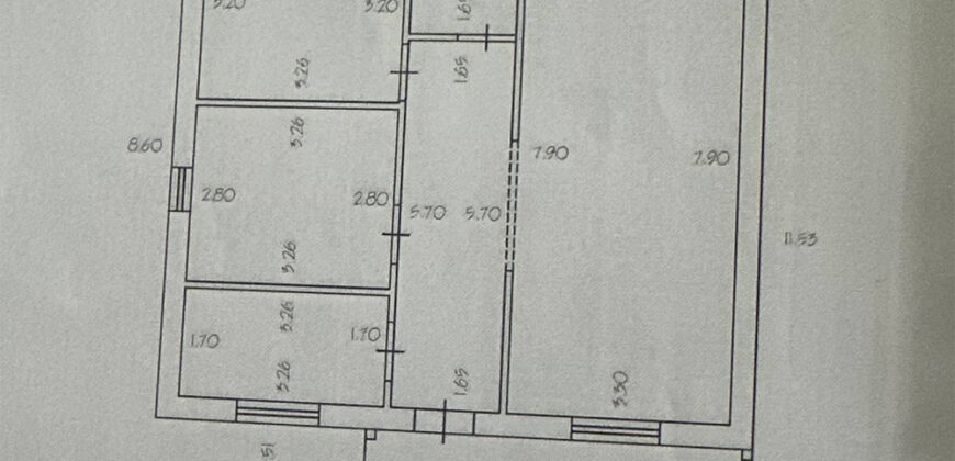 Продаётся дом , 86 м²