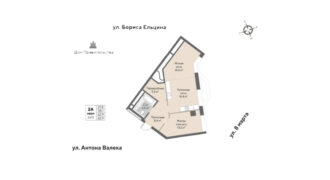 2-комн. квартира 62,9 м²